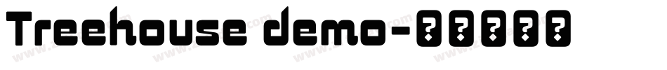 Treehouse demo字体转换